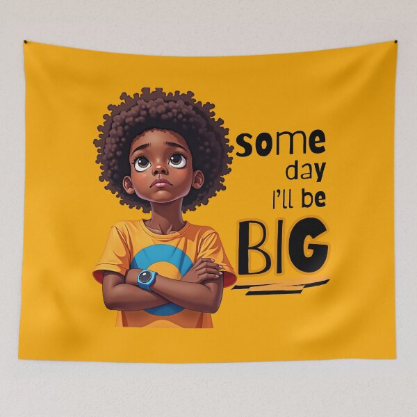 Item preview, Dream Big – Inspirational Afro Kid Art designed and sold by QPTheeArtist.