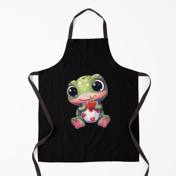 Item preview, Adorable Frog Enjoying Boba Tea Cute Bubble Tea Lover Aesthetic designed and sold by Merchrise.