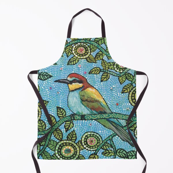 Item preview, Bee-eater sitting on a Flower Branch designed and sold by ManonElmendorp.