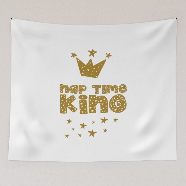 Item preview, Nap Time King – Crowned Design for All Ages, Unique designed and sold by villacreativa.