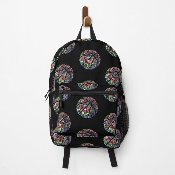Item preview, Retro Hoops: Tie-Dye & Dotted Basketball Art designed and sold by Zakrytos ★★★★★.