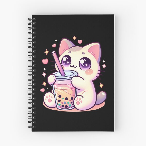 Item preview, Adorable Cat Sipping Boba Tea Cute Bubble Tea Lover  designed and sold by Merchrise.