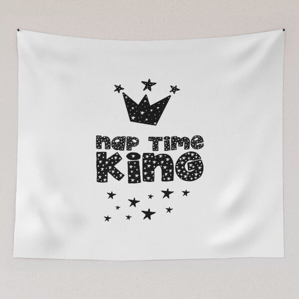 Item preview, Nap Time King – Crowned Design for All Ages, Unique designed and sold by villacreativa.
