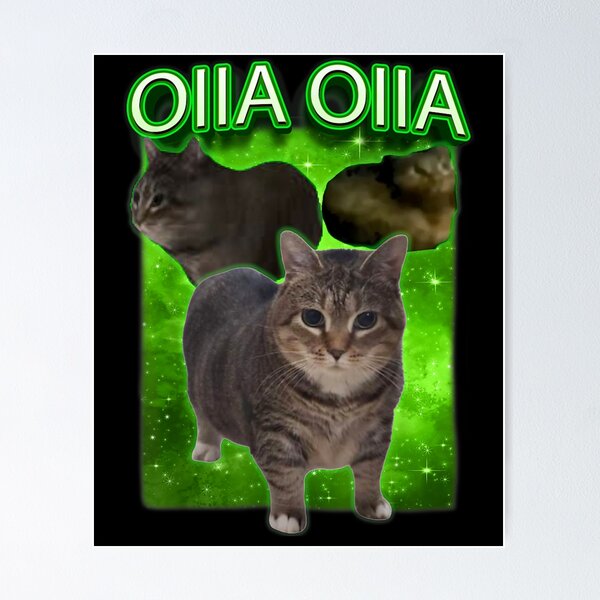 Item preview, Funny oiia oiia Spinning Cat Meme Oiiai Oiiiai Cat T-Shirt - Funny Spinning Cat Meme designed and sold by MangaMannia.