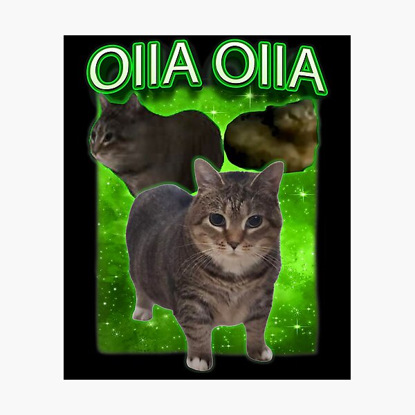Item preview, Funny oiia oiia Spinning Cat Meme Oiiai Oiiiai Cat T-Shirt - Funny Spinning Cat Meme designed and sold by MangaMannia.