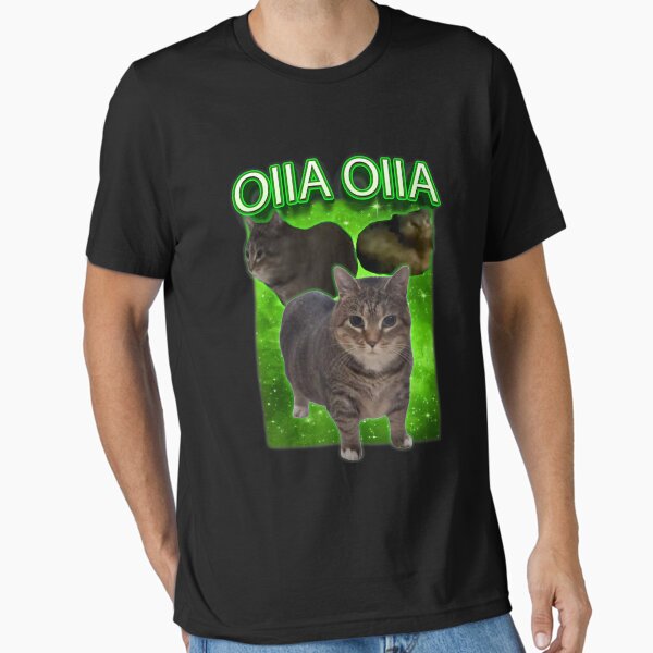 Artikel-Vorschau von Lustiges oiia oiia sich drehendes Katzenmeme Oiiai Oiiiai Katzen-T-Shirt - Lustiges sich drehendes Katzenmeme, designt und verkauft von MangaMannia.