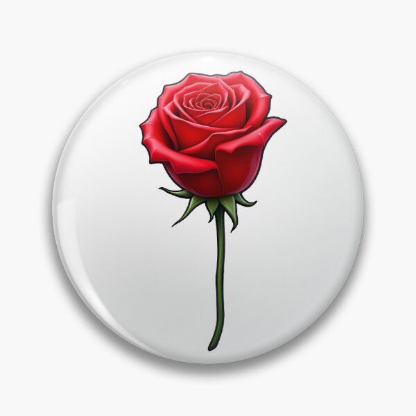Item preview, Red Rose in Bloom - Graceful Floral Design designed and sold by Fikuall.