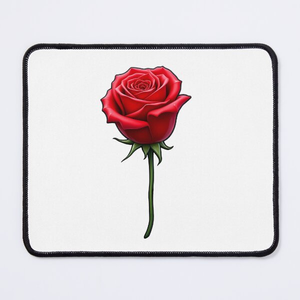 Item preview, Red Rose in Bloom - Graceful Floral Design designed and sold by Fikuall.