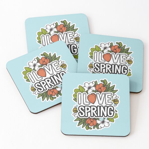 Item preview, Springtime Flowers and Bees Illustration designed and sold by TeeGrit.