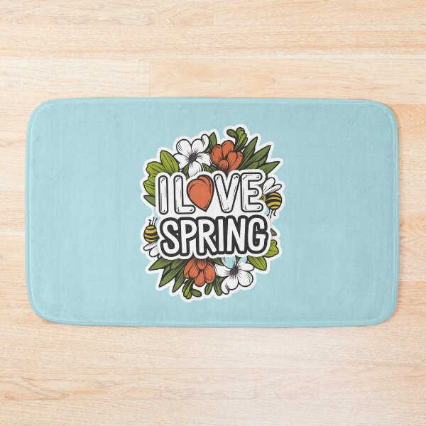 Item preview, Springtime Flowers and Bees Illustration designed and sold by TeeGrit.