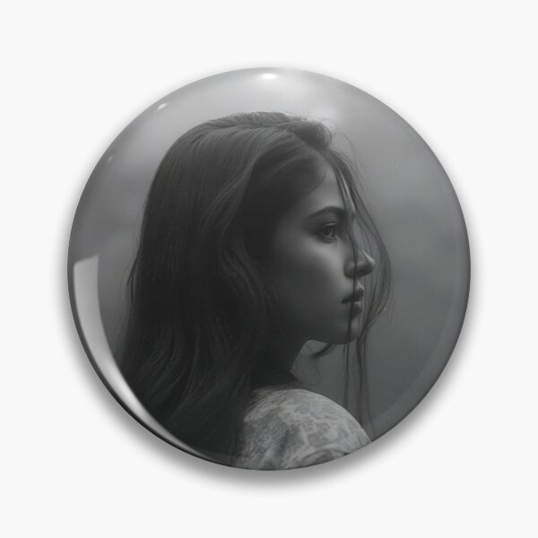 Item preview, Luminous Portrait in Misty Forest Setting designed and sold by AIGirlsMag.