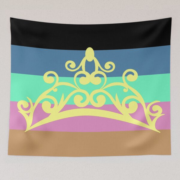 Item preview, Pillow Princess Pride designed and sold by VenusRRVelez.