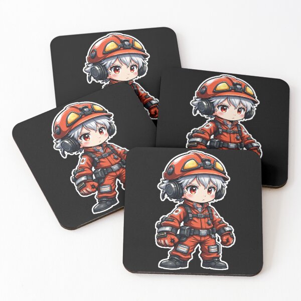 Item preview, Anime Construction Worker - With strength and precision he builds the future designed and sold by  VectorArtFactory.
