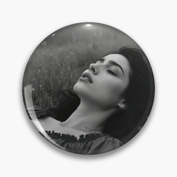 Item preview, Ethereal Portrait in a Misty Landscape designed and sold by AIGirlsMag.
