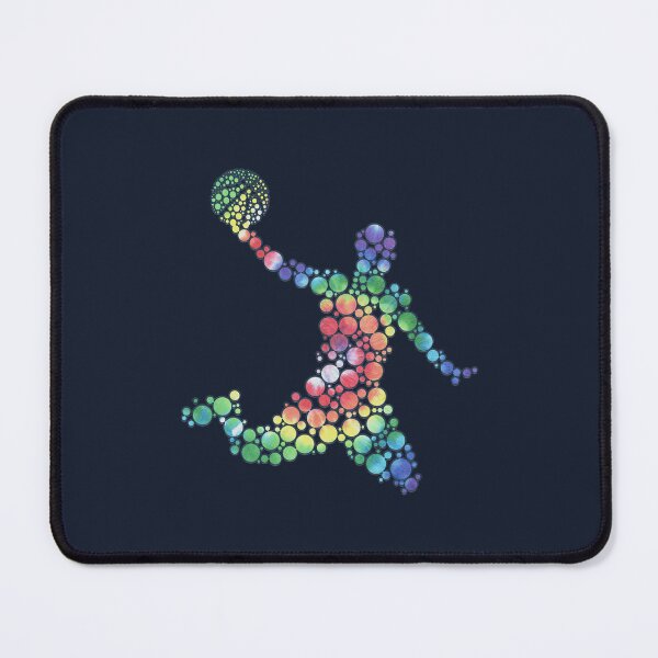 Item preview, Psychedelic Hoops: Tie-Dye Dribbler Art designed and sold by Zakrytos ★★★★★.