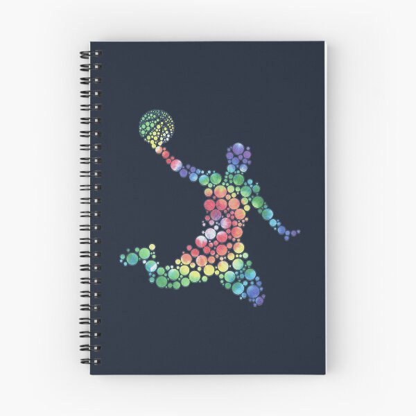 Item preview, Psychedelic Hoops: Tie-Dye Dribbler Art designed and sold by Zakrytos ★★★★★.