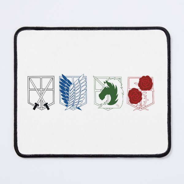 Item preview, Silhouette design inspired by the anime shingeki no kyojin designed and sold by mbs-desing.