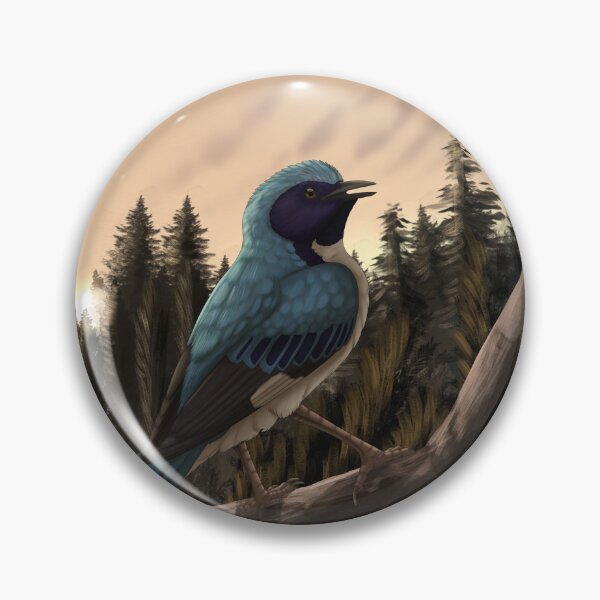 Item preview, Black throated blue warbler designed and sold by DragonArtist15.