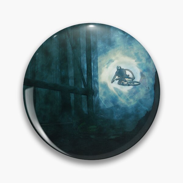 Item preview, Free Style MTB Halloween Digital Art Print designed and sold by nahinuke.