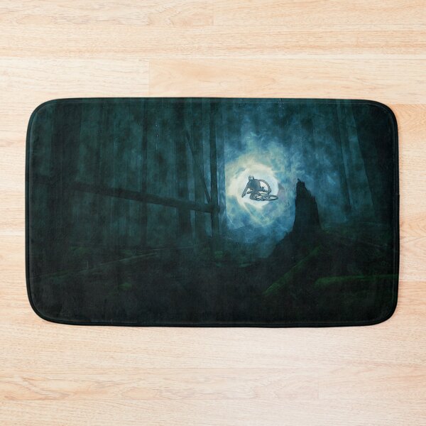 Item preview, Free Style MTB Halloween Digital Art Print designed and sold by nahinuke.