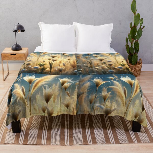 Item preview, Blooming fantasy grassy glass field in the digitalart designed and sold by EmeraldeaArt.