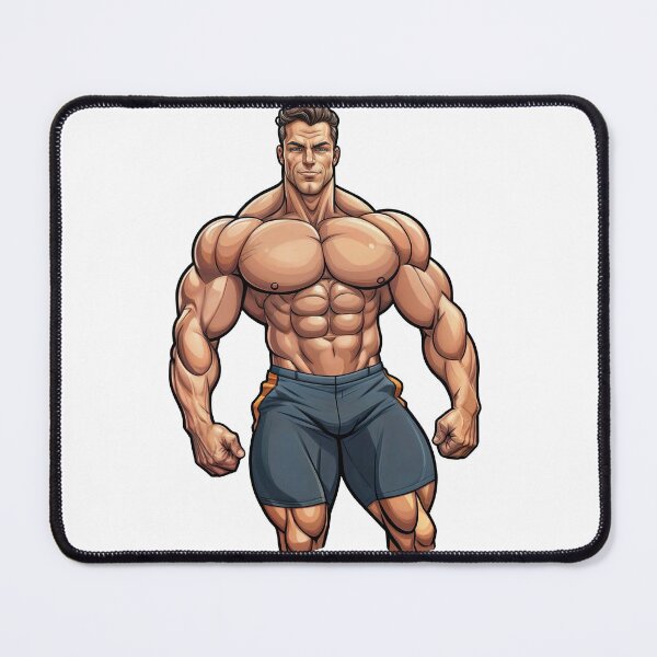 Item preview, New Series: Bodybuilder Sticker #104 designed and sold by ForeverPrintsOK.