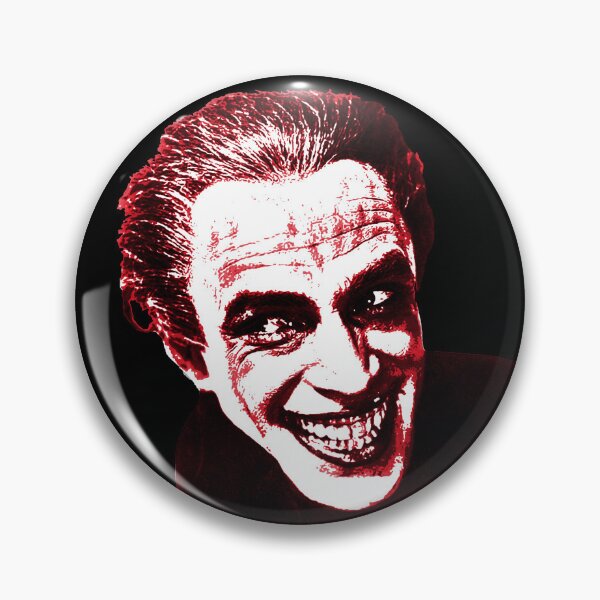 Item preview, Gwynplaine The Man Who Laughs in red (1928) designed and sold by Signs for Dark Times.