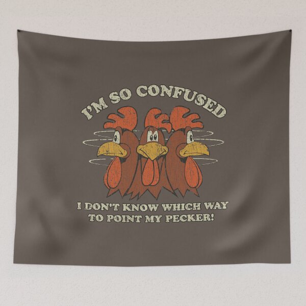 Item preview, I Don't Know Which Way to Point My Pecker 1976 designed and sold by AstroZombie6669.