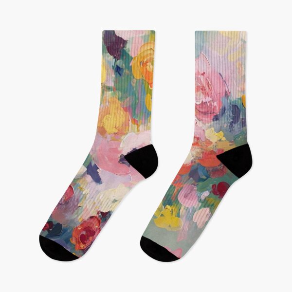 Item preview, Abstract Floral Painting in Vibrant Colors designed and sold by Art Garden.