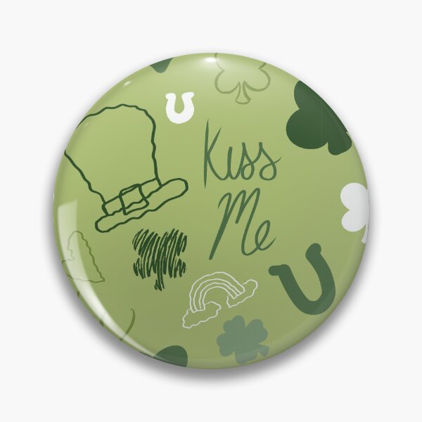 Item preview, Lucky Sketch Hand-drawn St Patricks Day Green Clovers designed and sold by Heather van der Dys.