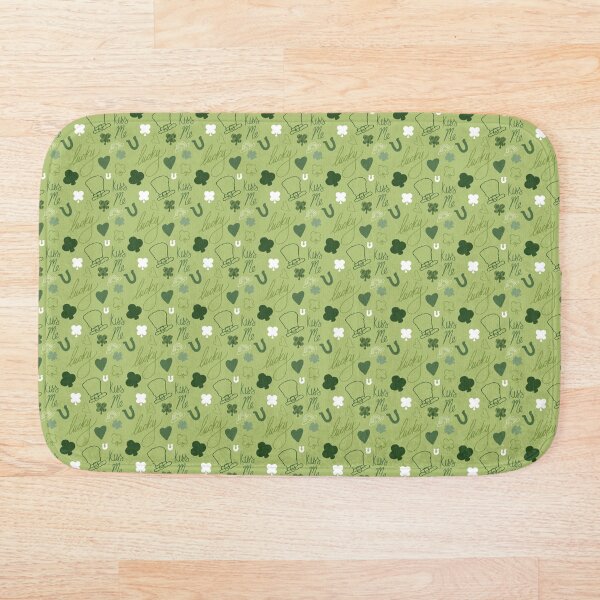 Item preview, Lucky Sketch Hand-drawn St Patricks Day Green Clovers designed and sold by Heather van der Dys.