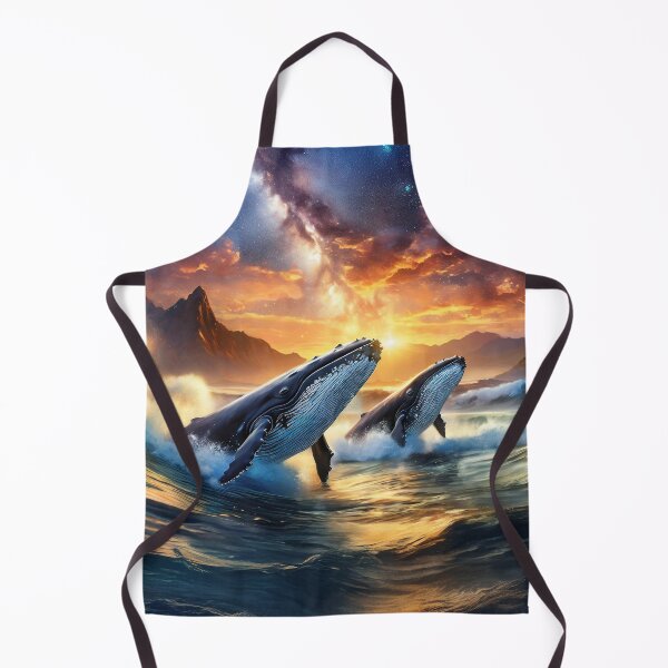 Item preview, Humpbacks At Sunset Design by Rich AMeN Gill designed and sold by RichAMeNGill.