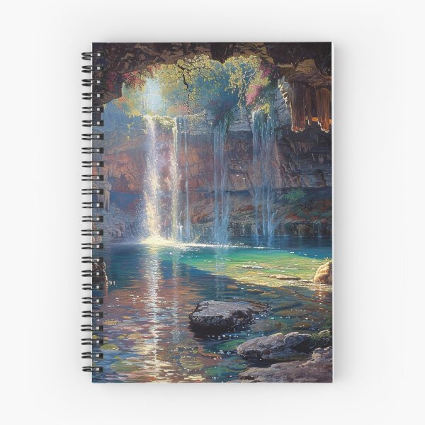 Item preview, Waterfall Cave 1  designed and sold by Dawn van Doorn.