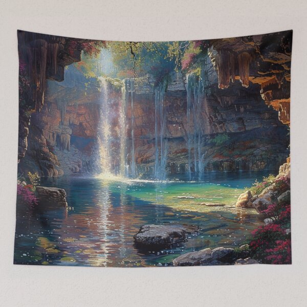 Item preview, Waterfall Cave 1  designed and sold by Dawn van Doorn.