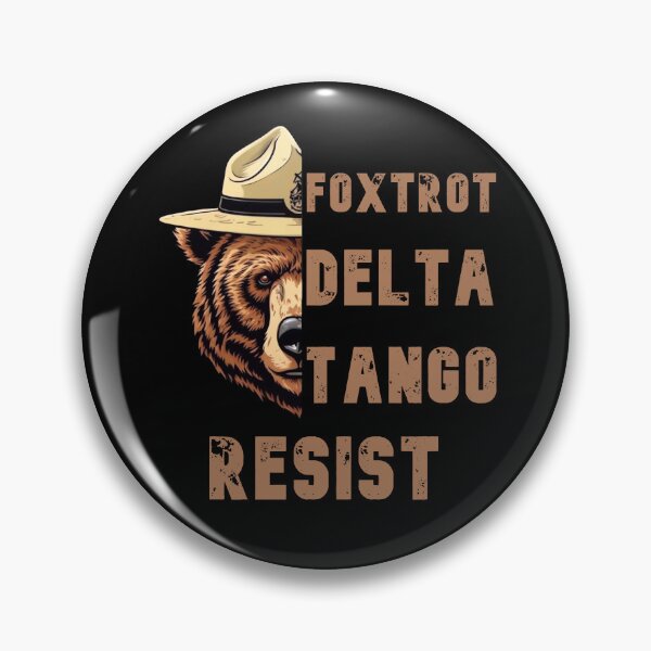 Item preview, Foxtrot Delta Tango Resist designed and sold by FreshArtFusion.