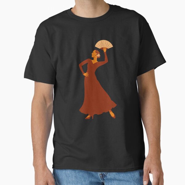 Item preview, Flamenco Dancer with Abanico designed and sold by Now's Good Designs.