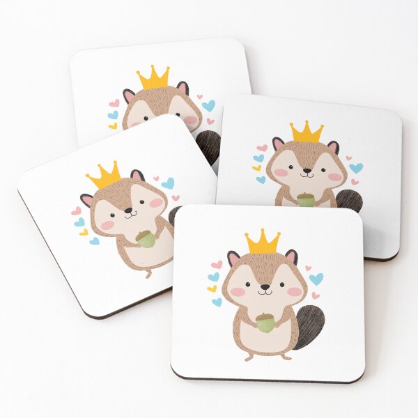 Item preview, Cute Squirrel with Acorn  designed and sold by Anicue.