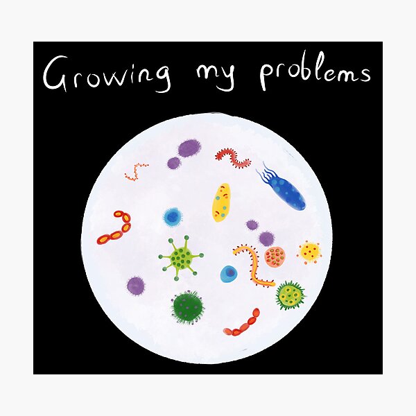 Item preview, Growing my problems designed and sold by Retreker.