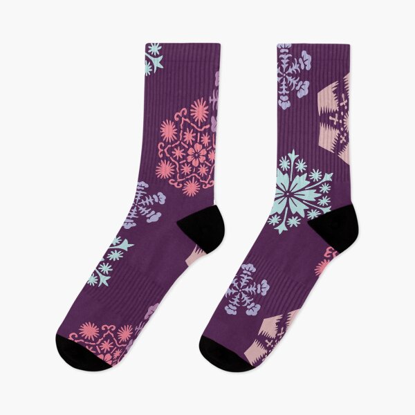 Item preview, Snow flakes in Japan - Japanese seamless vintage pattern designed and sold by Japan Design Prints.