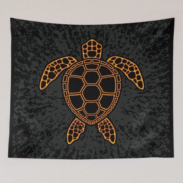 Item preview, Neon Lava Sea Turtle Design designed and sold by fizzgig.