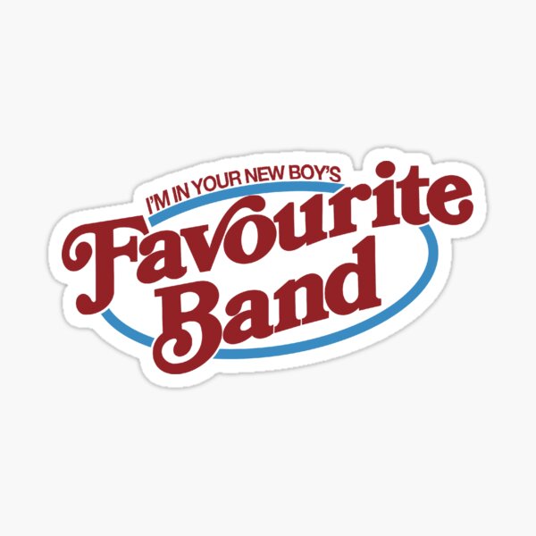 Item preview, favourite band designed and sold by lorainedraws.