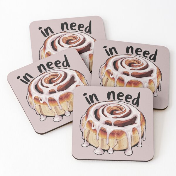 Item preview, In need delicious frosted hot and tasty innuendo cinnamon roll bun  designed and sold by Vixen-Games.