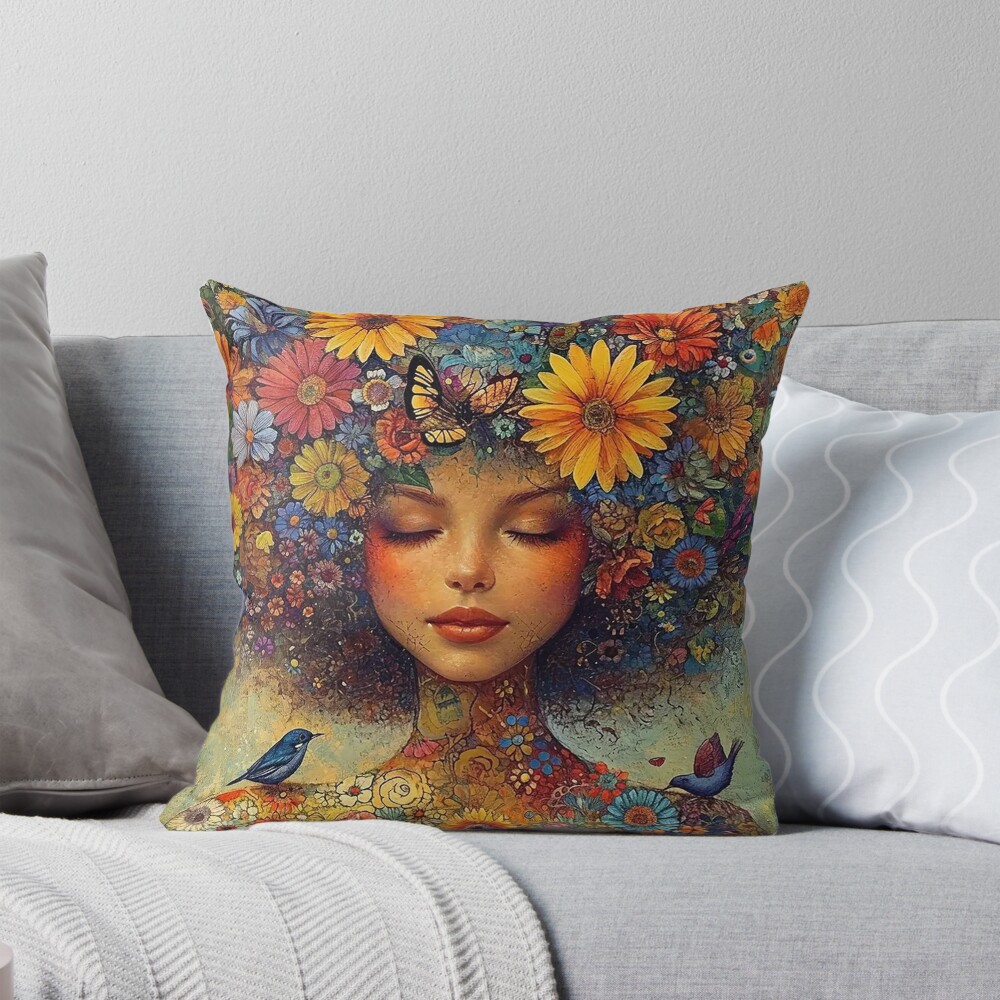Item preview, Throw Pillow designed and sold by Reimed.