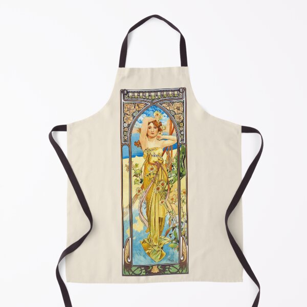 Item preview, Frank McCarthy - Alphonse Mucha - The Times of the Day - Brightness of Day, 1899 designed and sold by elektronen.