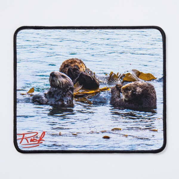Item preview, Otter Trio Image by Rich Gill designed and sold by RichAMeNGill.
