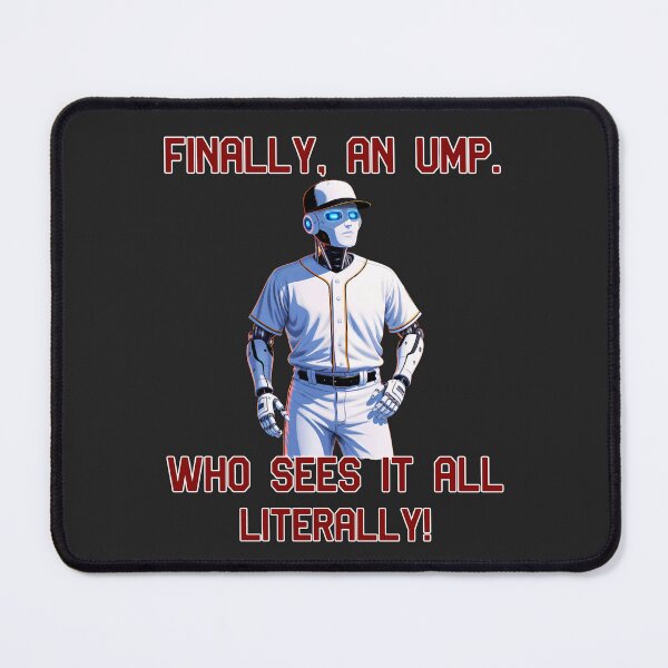 Item preview, Finally, An Ump. Who Sees It All – Literally! Robotic Baseball Umpire designed and sold by elynne9.