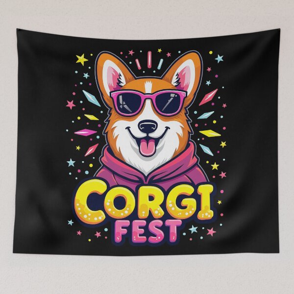 Item preview, Corgi Fest designed and sold by zoughlal.