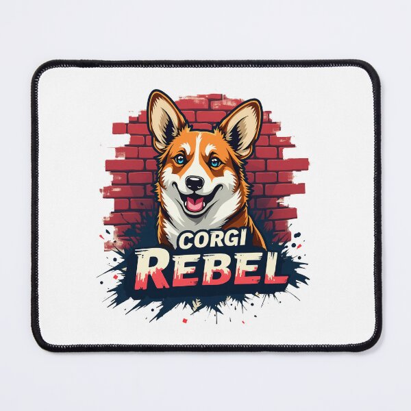 Item preview, Corgi Rebel designed and sold by zoughlal.