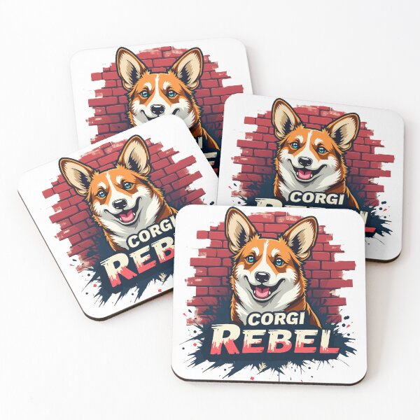 Item preview, Corgi Rebel designed and sold by zoughlal.
