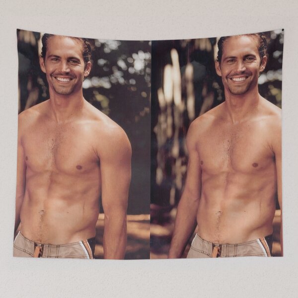 Item preview, Paul Walker Shirtless designed and sold by ZamanEcho.